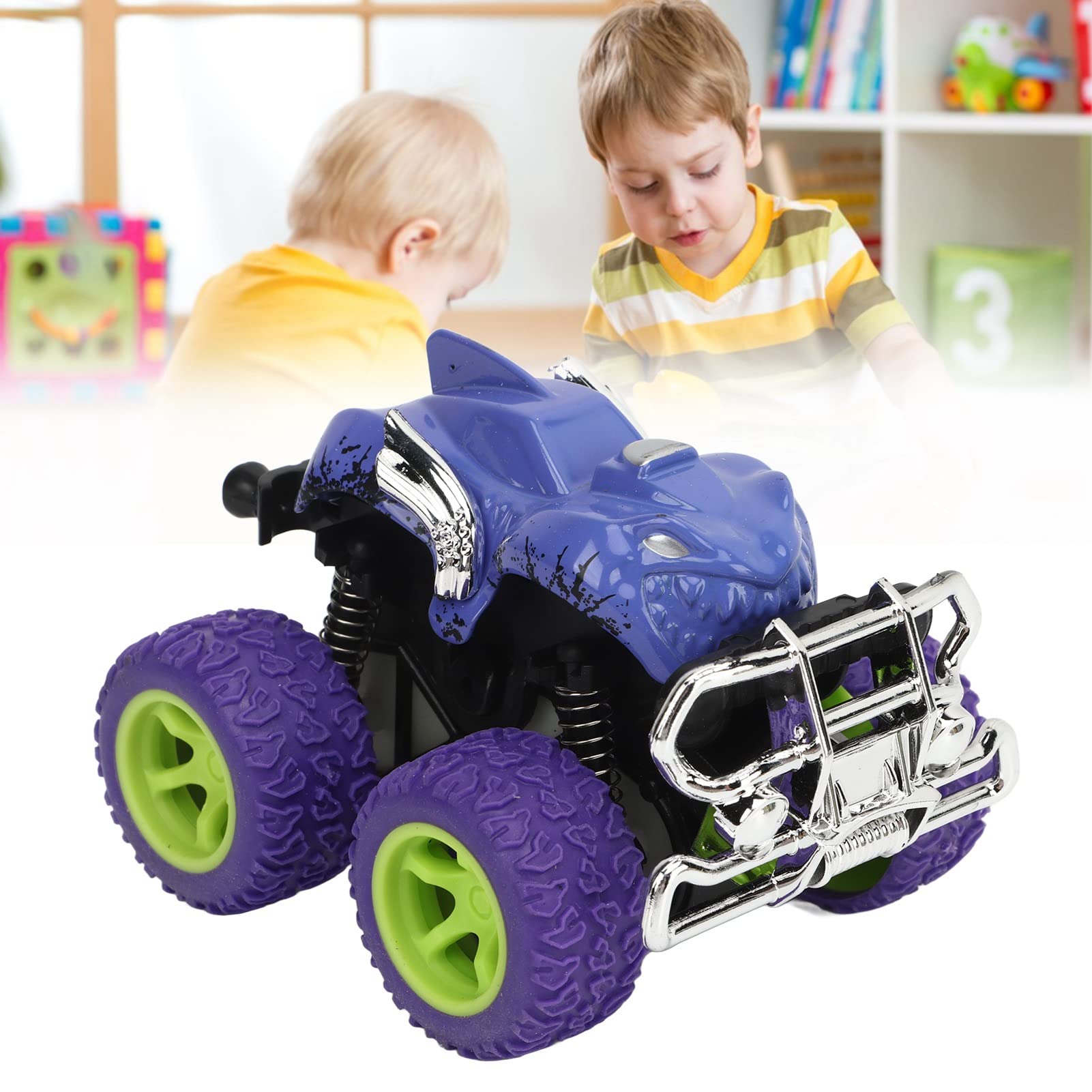 Amazon.co.jp: Alloy Inertia Car Toy Portable Friction Power Bright